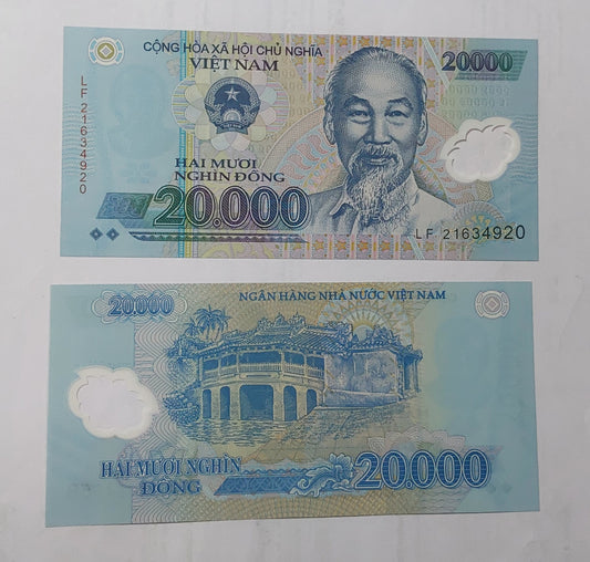 Vietnam 20000Dong 2021 UNC P120 - ZealHobbieZ