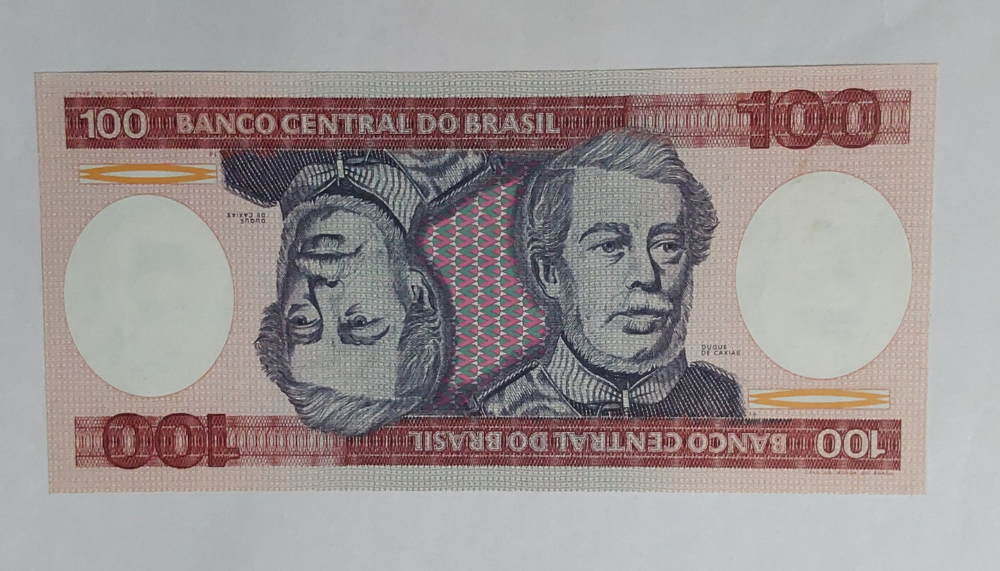 Brazil 100 Cruzeiros UNC 1981-1984 - ZealHobbieZ