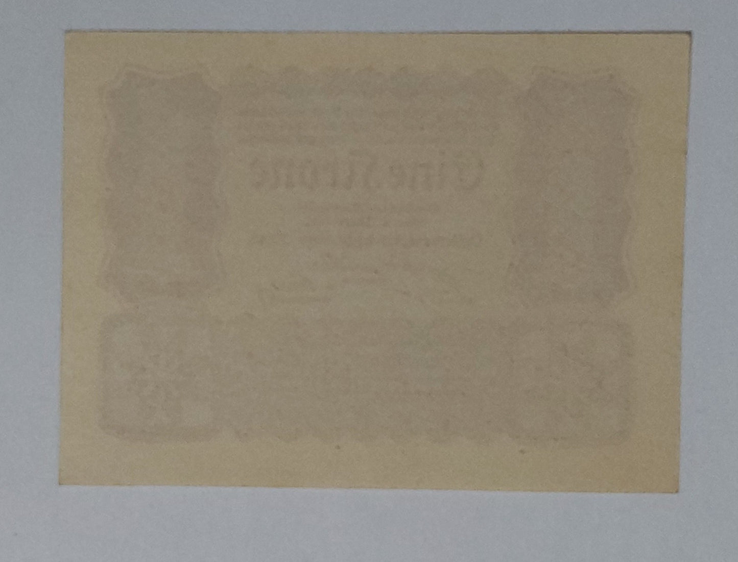 Austria 1 Krone UNC 1922 P73 ( Uniface note ) - ZealHobbieZ