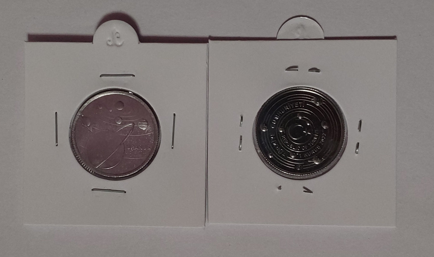 Turkey Solar planet 10 Coins set 1 kurus (2022-23) - ZealHobbieZ