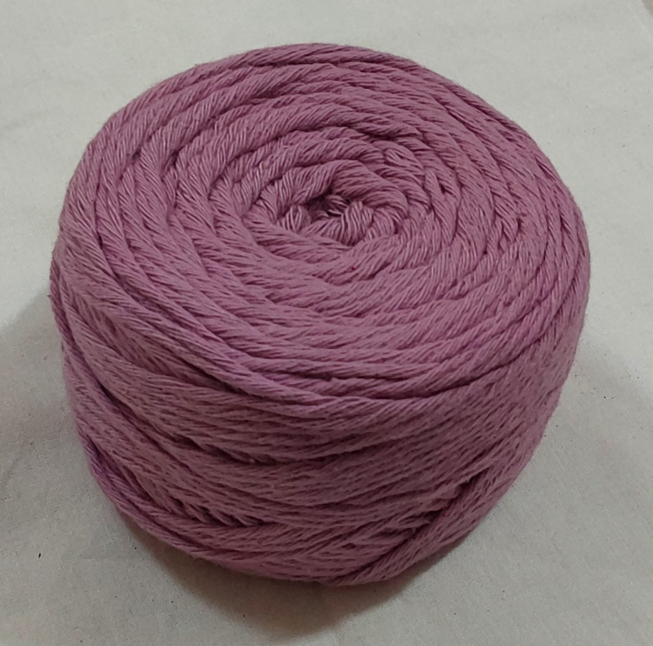 8 Ply Cotton Yarn Baby Soft Materials For Knitting, Crochet, Macrame, Diy Craft 100Gms Ball Purple(Wildberry)