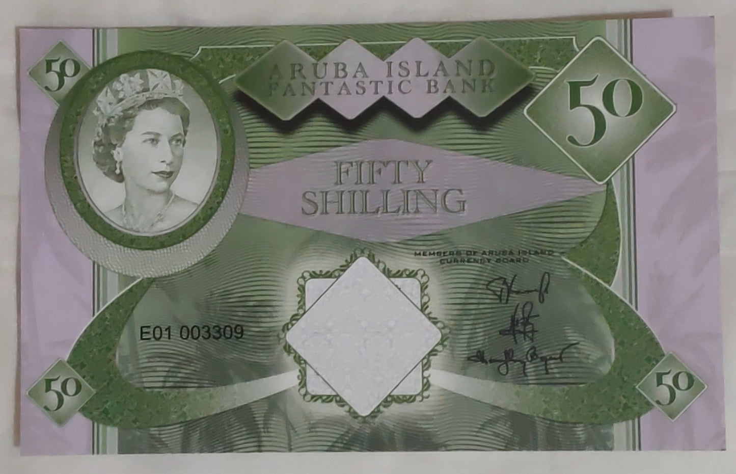 Aruba Island Fantasy Bank notes - Collection _ Zeal hobbiez