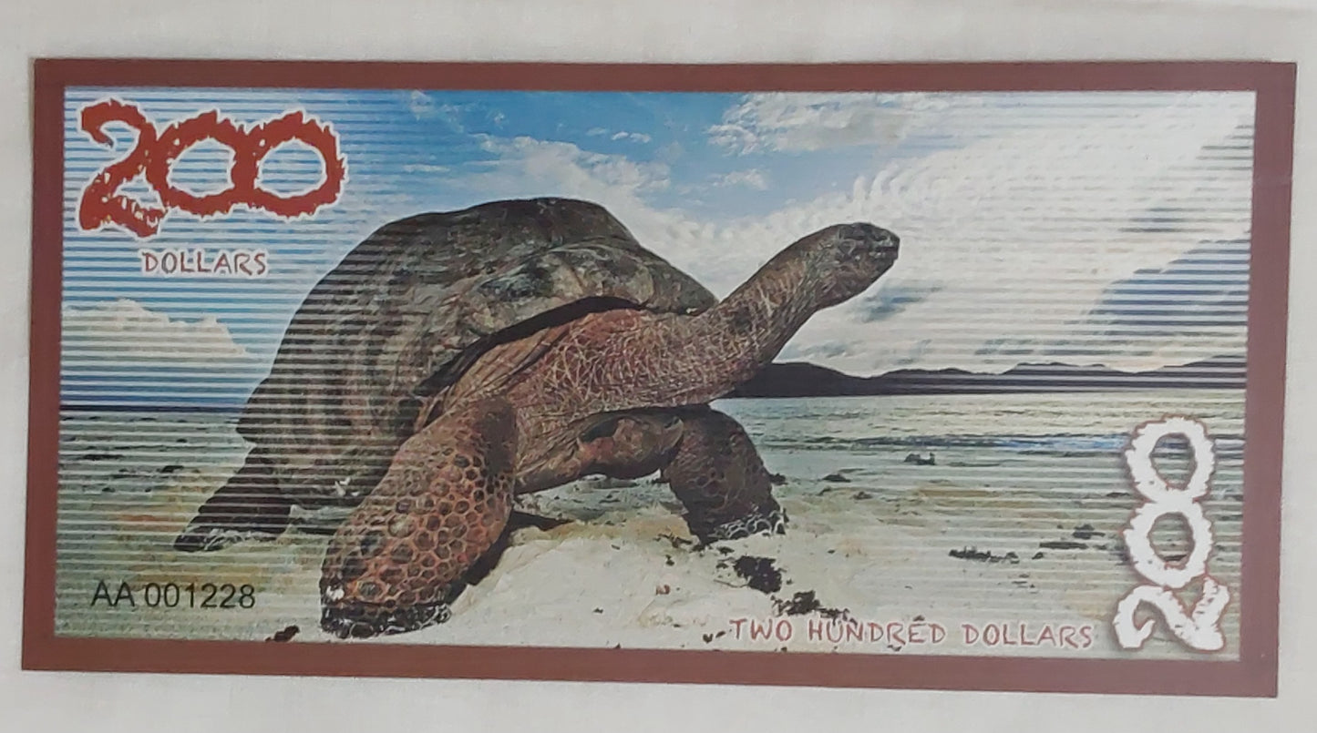 Aldabra Island 5, 10, 20, 50, 100 Pounds FANTASY set