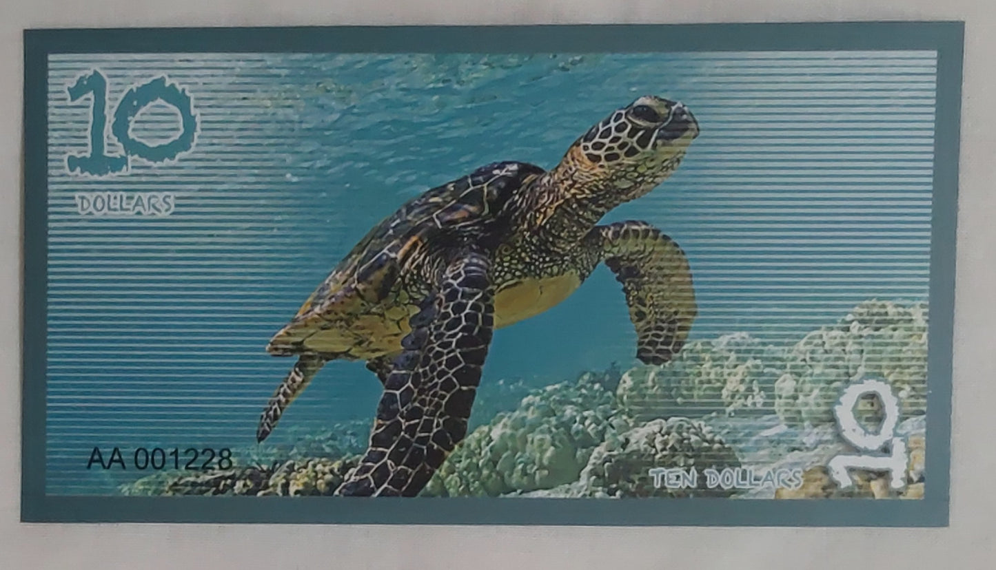 Aldabra Island 5, 10, 20, 50, 100 Pounds FANTASY set