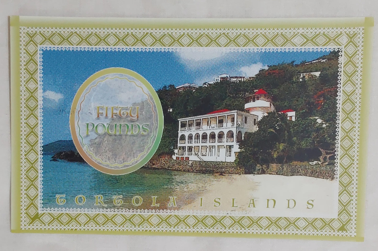TORTOLA ISLANDS 5, 10, 20, 50, 100 Pounds 2019 FANTASY set