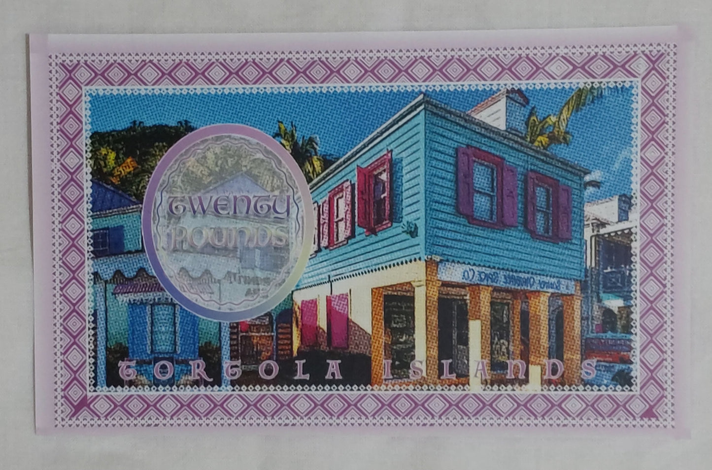 TORTOLA ISLANDS 5, 10, 20, 50, 100 Pounds 2019 FANTASY set