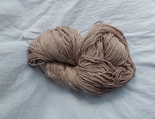 PU 4ply Cotton Yarn for Crochet/Knitting Tan- Latte