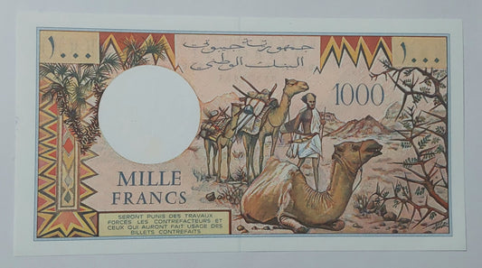 Dijibouti 1000 francs 1979-2005 P37 UNC