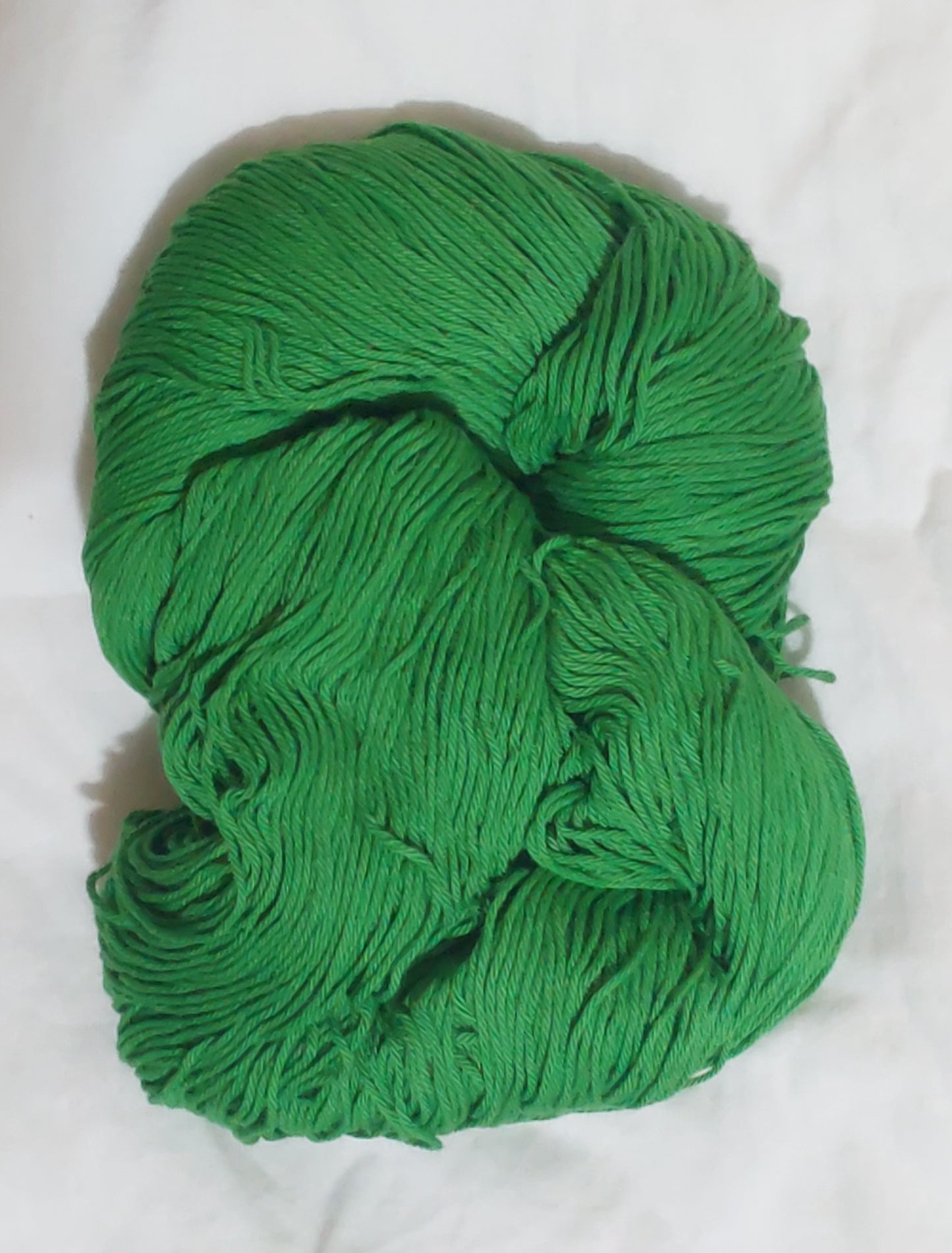 PU 4ply Cotton Yarn for Crochet/Knitting Green- Emerald