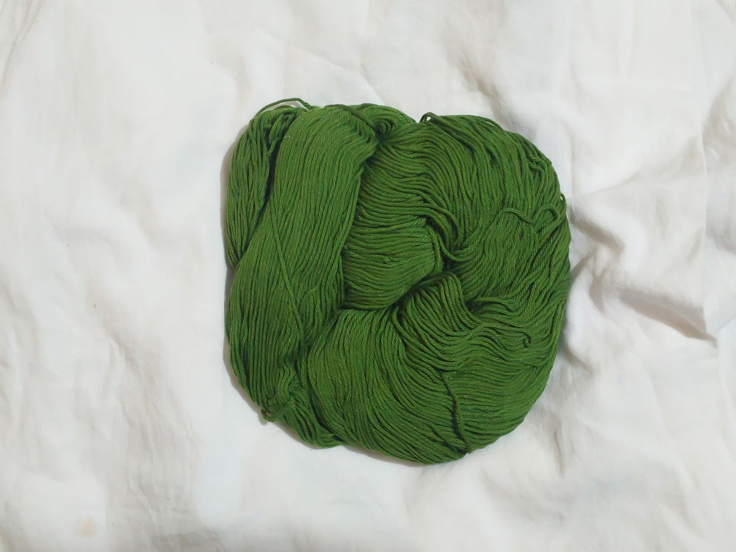 PU 4ply Cotton Yarn for Crochet/Knitting Green- Jungle