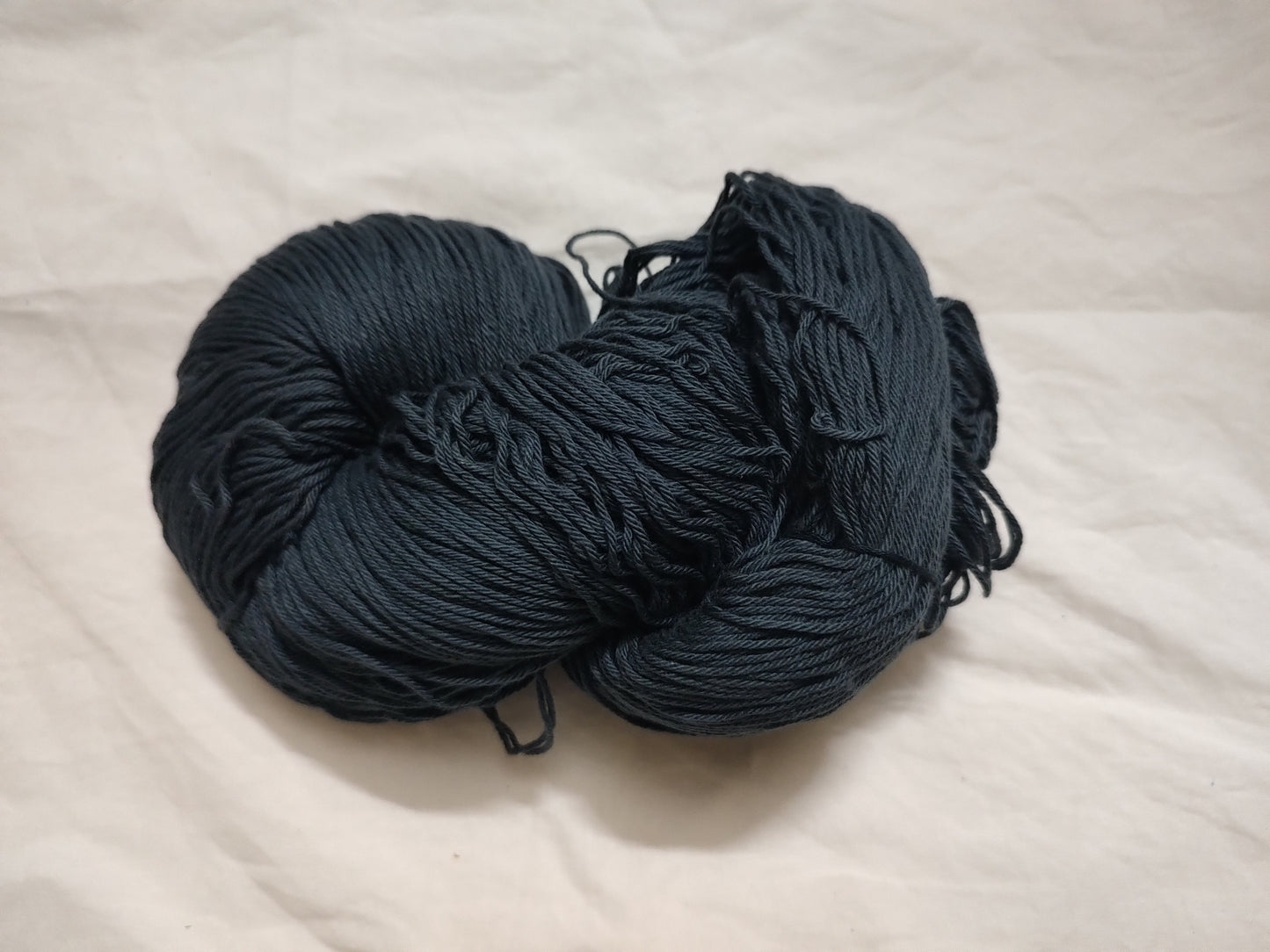 PU 4ply Cotton Yarn for Crochet/Knitting Gray-Marengo