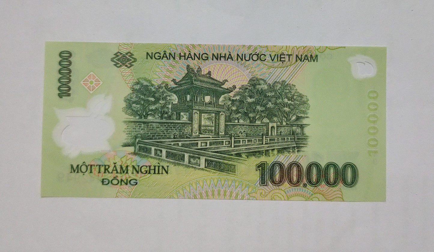 Vietnam 1000000 Dong 2023 P122 POLYMER UNC - World Bank note collection