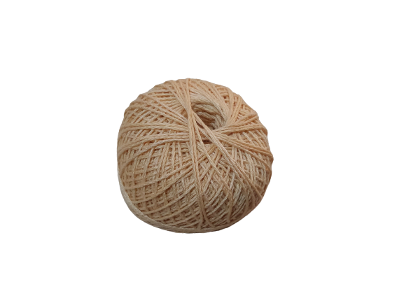 PU 3ply Crochet/Knitting Cotton Yarn combo Red&Offwhite - ZealHobbieZ