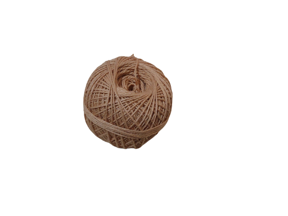 PU 3ply Crochet/Knitting Cotton Yarn combo Brown&Beige - ZealHobbieZ