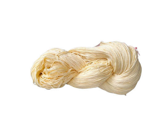 PU 4ply Cotton Yarn for Crochet/Knitting Tan - Egg nog