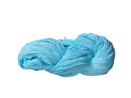 PU 4ply Cotton Yarn for Crochet/Knitting Blue - Arctic