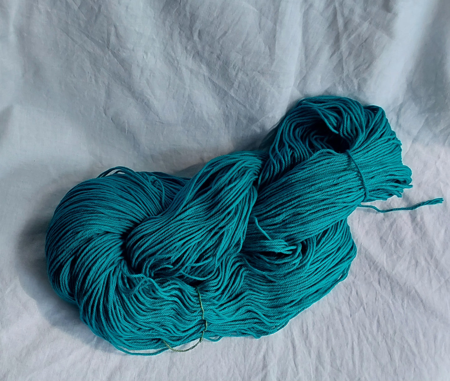 PU 4ply Cotton Yarn for Crochet/Knitting Blue - Peacock