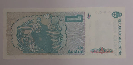 Argentina 1 Austral 1985-91 UNC P323 - ZealHobbieZ