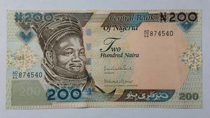 Nigeria 200 Naira UNC 2013 P29 - ZealHobbieZ