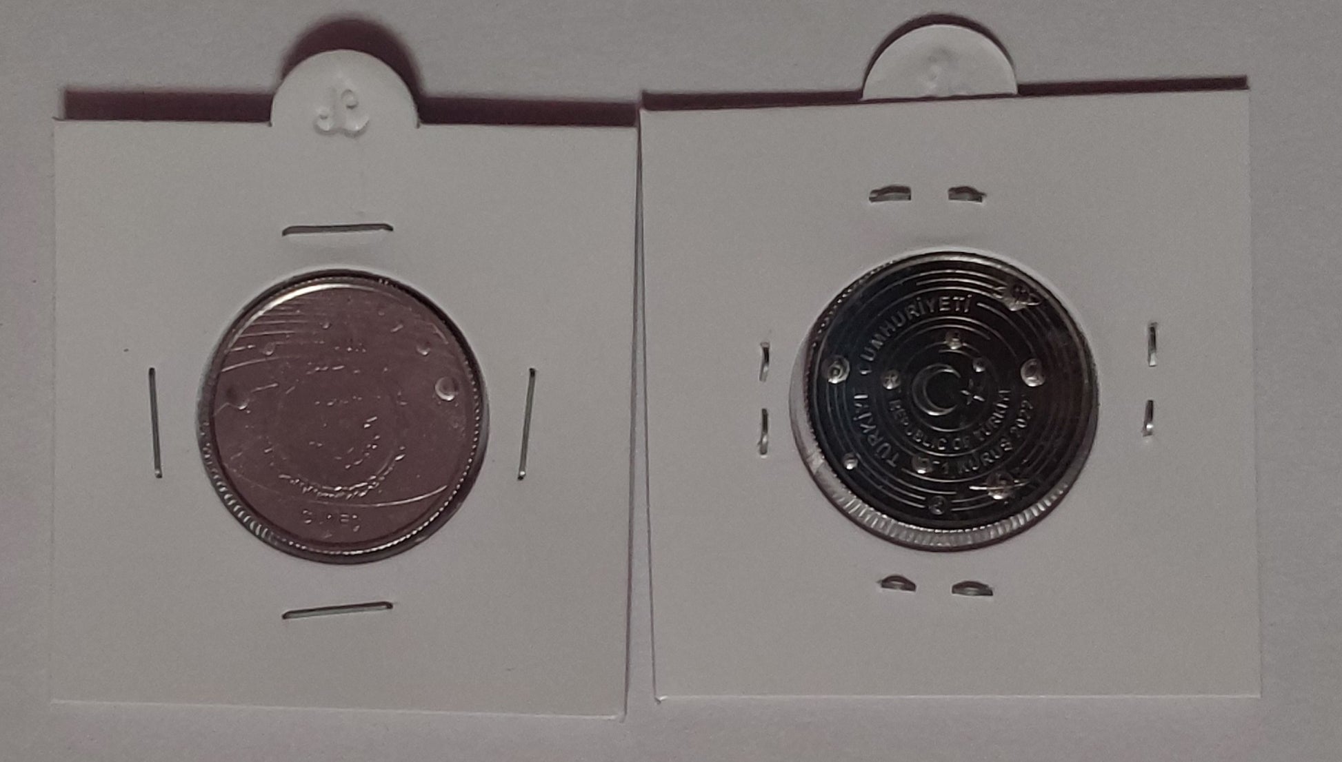 Turkey Solar planet 10 Coins set 1 kurus (2022-23) - ZealHobbieZ