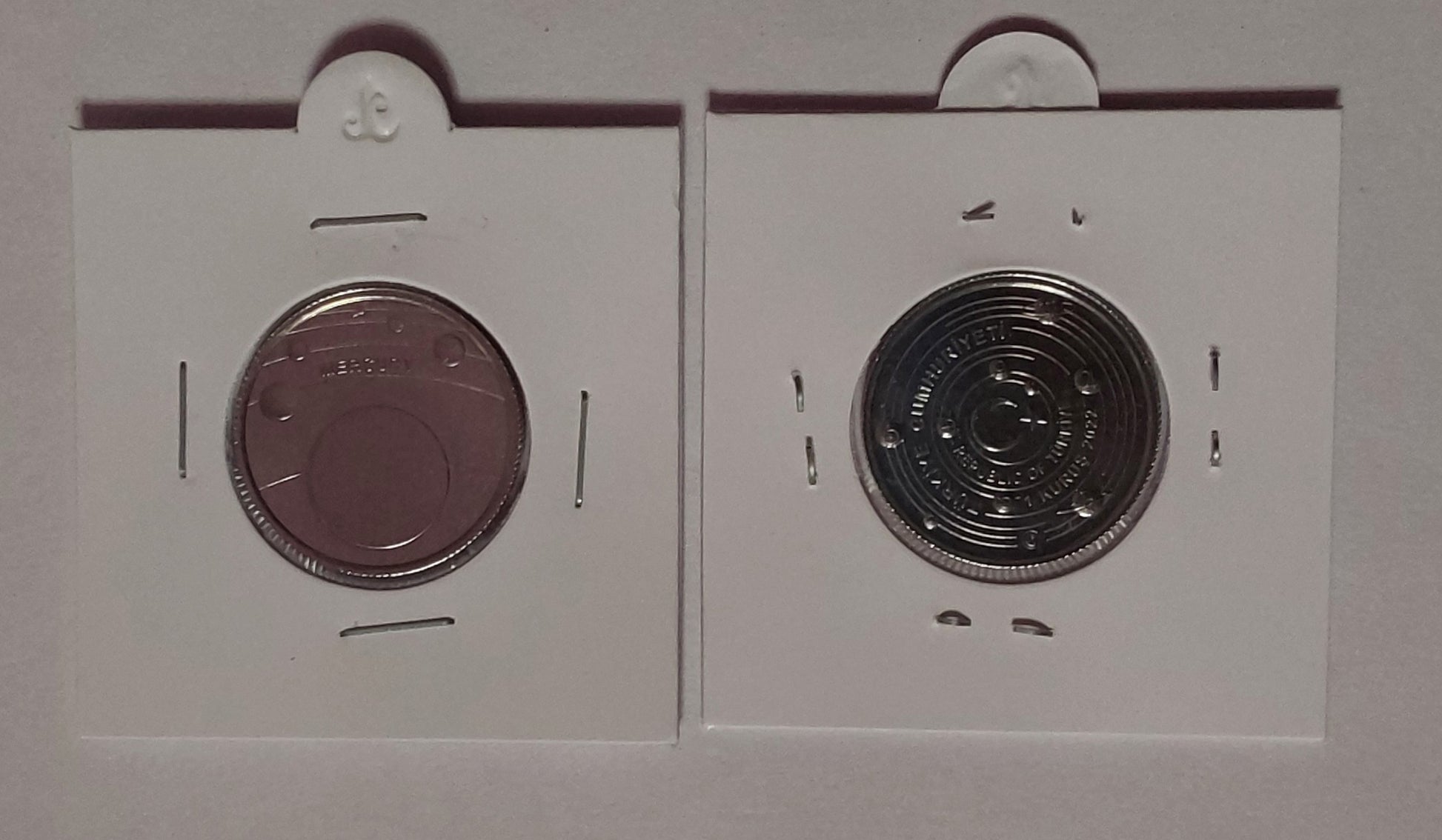 Turkey Solar planet 10 Coins set 1 kurus (2022-23) - ZealHobbieZ