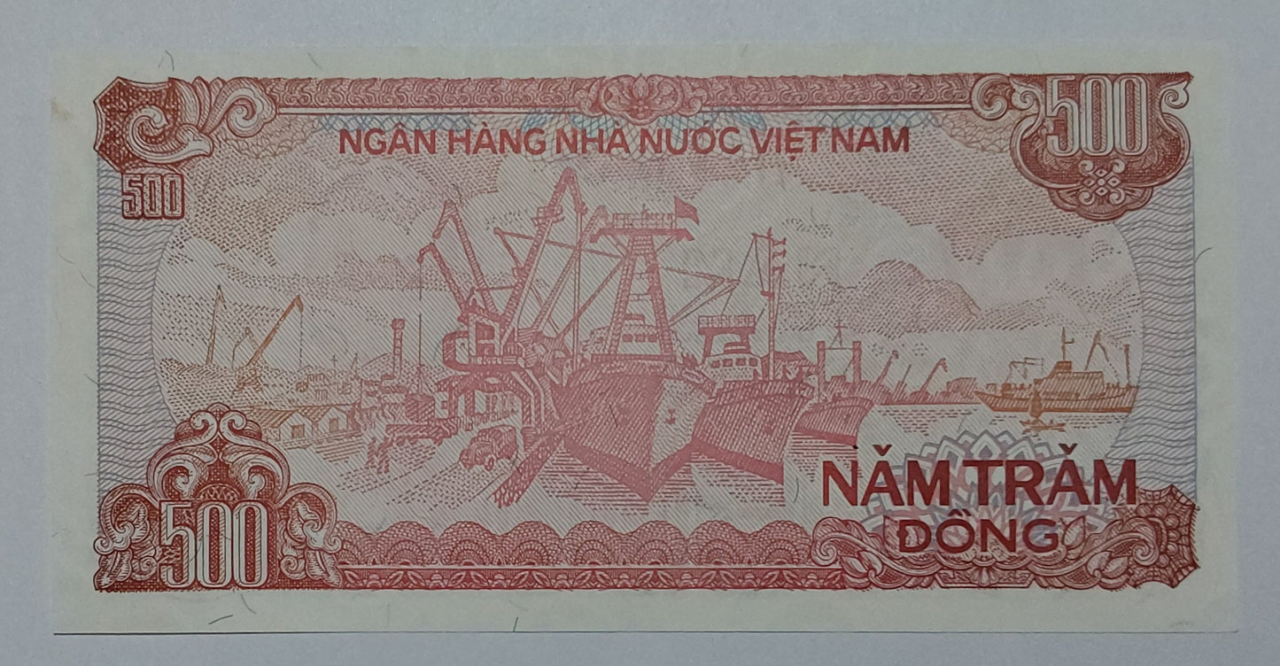 Vietnam 500 Dong UNC P101a - ZealHobbieZ