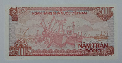 Vietnam 500 Dong UNC P101a - ZealHobbieZ
