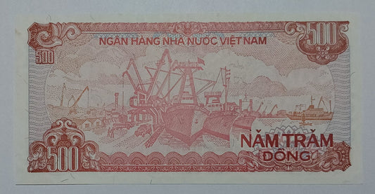Vietnam 500 Dong UNC P101a - ZealHobbieZ