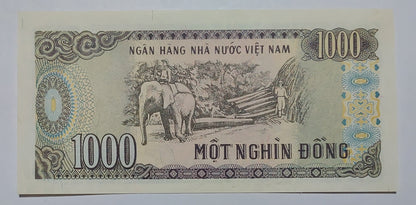 Vietnam 1000 Dong UNC 1988 P106 - ZealHobbieZ