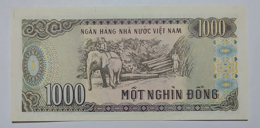 Vietnam 1000 Dong UNC 1988 P106 - ZealHobbieZ