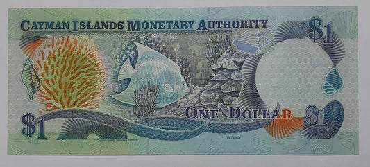 Cayman Islands 1 Dollar (500th Anniversary of Discovery) 2003 UNC P30a Queen Elizabeth II - ZealHobbieZ