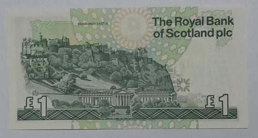 Scotland 1 Pound 2001 P351 UNC - ZealHobbieZ
