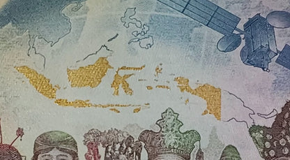 Indonesia 75,000 Rupiah 2020 P161 UNC - Commemorative Issue