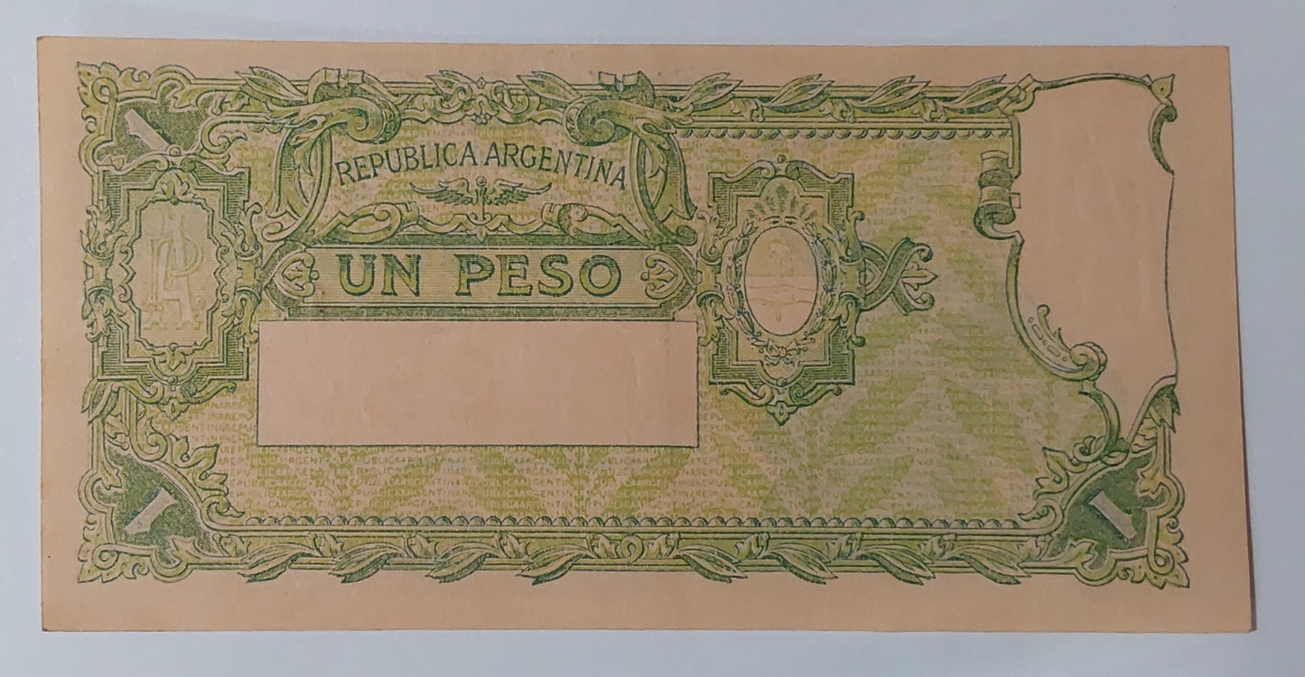 Argentina 1 Peso 1948 Banknote - aUNC P257 | World Bank note collection