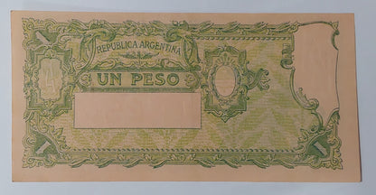 Argentina 1 Peso 1948 Banknote - aUNC P257 | World Bank note collection