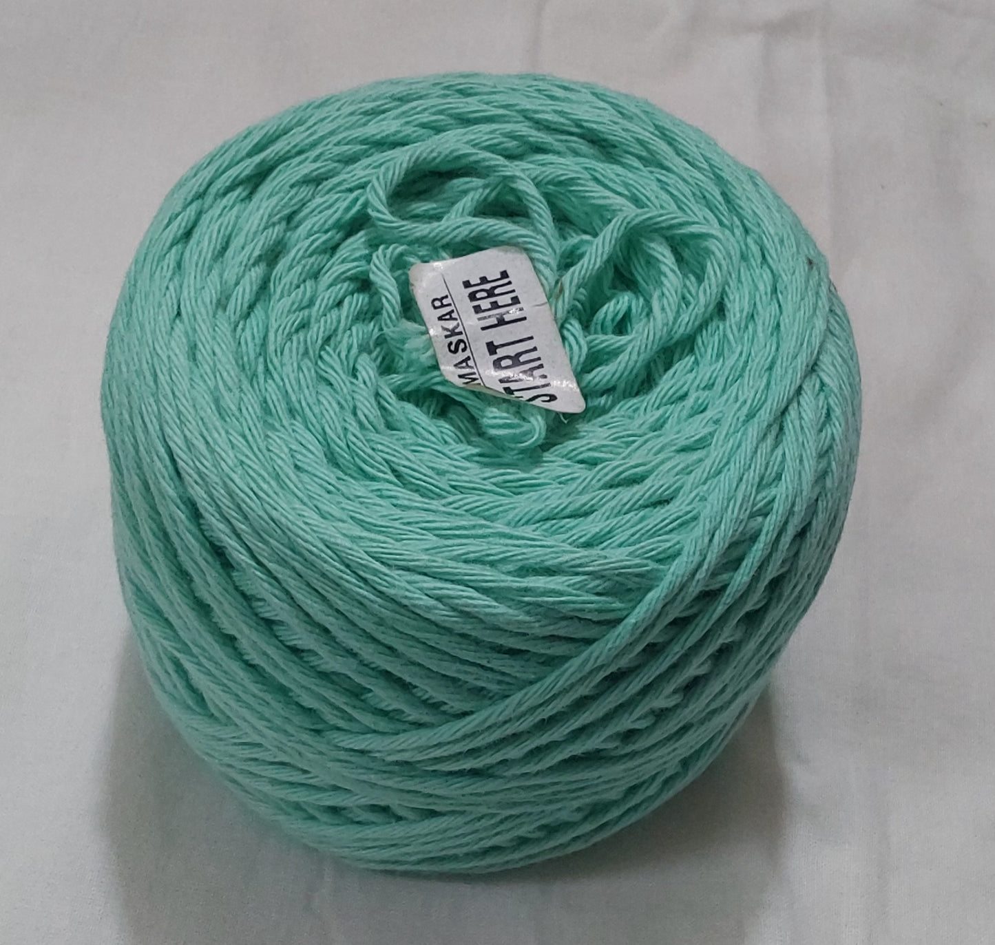 8 Ply Cotton Yarn Baby Soft Materials For Knitting, Crochet, Macrame, Diy Craft 100Gms Ball Bright Green2