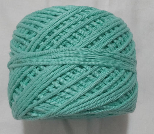 8 Ply Cotton Yarn Baby Soft Materials For Knitting, Crochet, Macrame, Diy Craft 100Gms Ball Bright Green2
