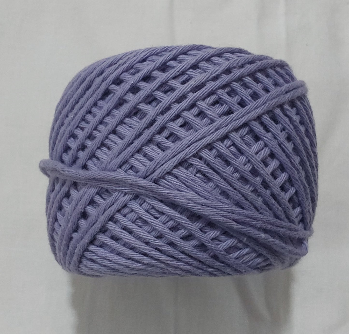 8 Ply Cotton Yarn Baby Soft Materials For Knitting, Crochet, Macrame, Diy Craft 100Gms Ball Purple(Amethyst2)