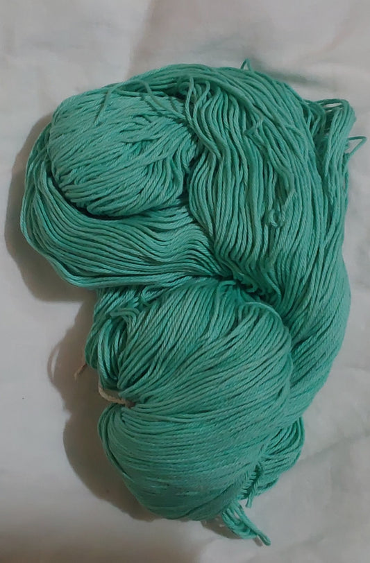 PU 4ply Cotton Yarn for Crochet/Knitting Green- Persian