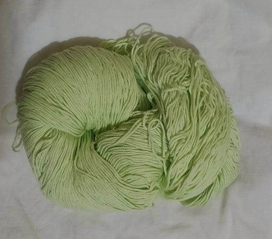 PU 4ply Cotton Yarn for Crochet/Knitting Green- Tea