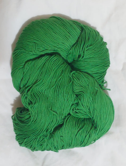 PU 4ply Cotton Yarn for Crochet/Knitting Green- Emerald