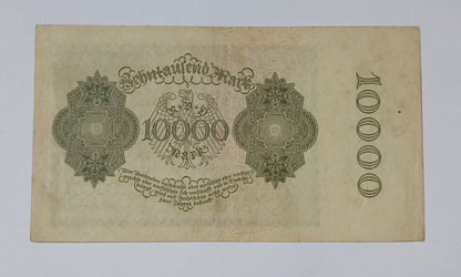 Germany 10000 Mark 1922 P72 Used
