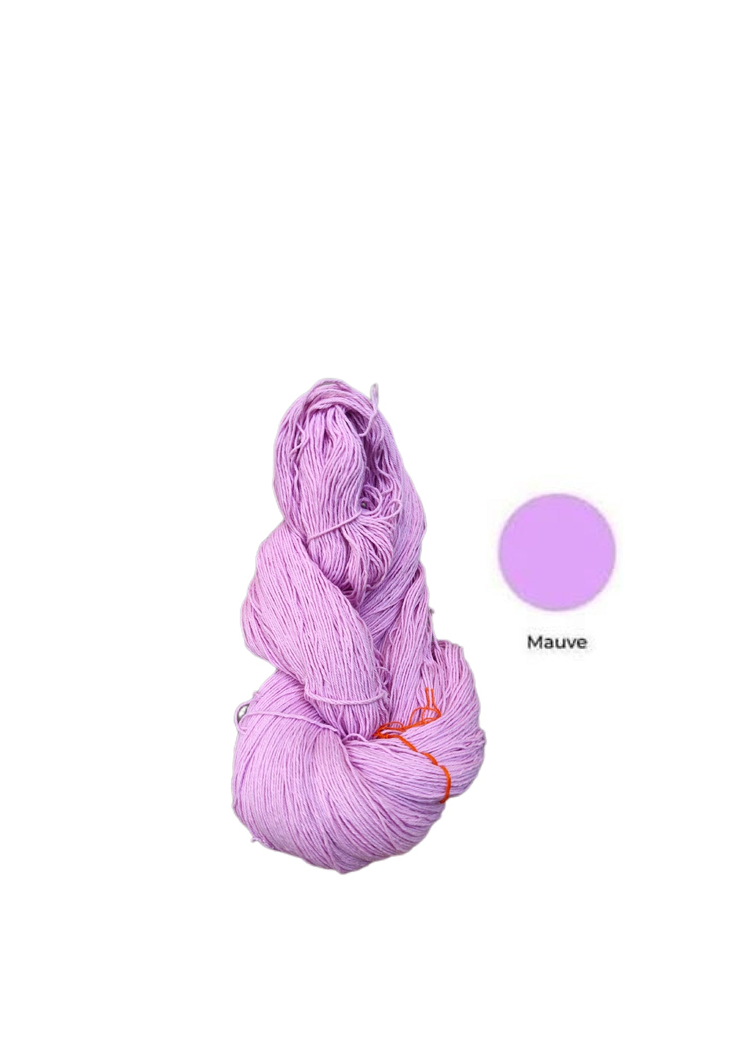 PU 4ply Cotton Yarn for Crochet/Knitting Purple - Russian