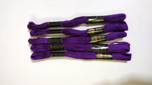 PU Vardman Hand Embroidery Thread 5 Skeins - purple 9071