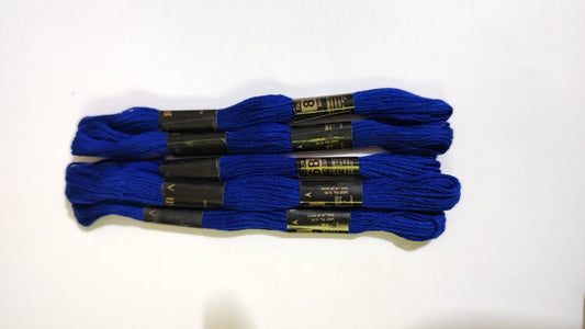 PU Vardman Hand Embroidery Thread 5 Skeins - blue 8068