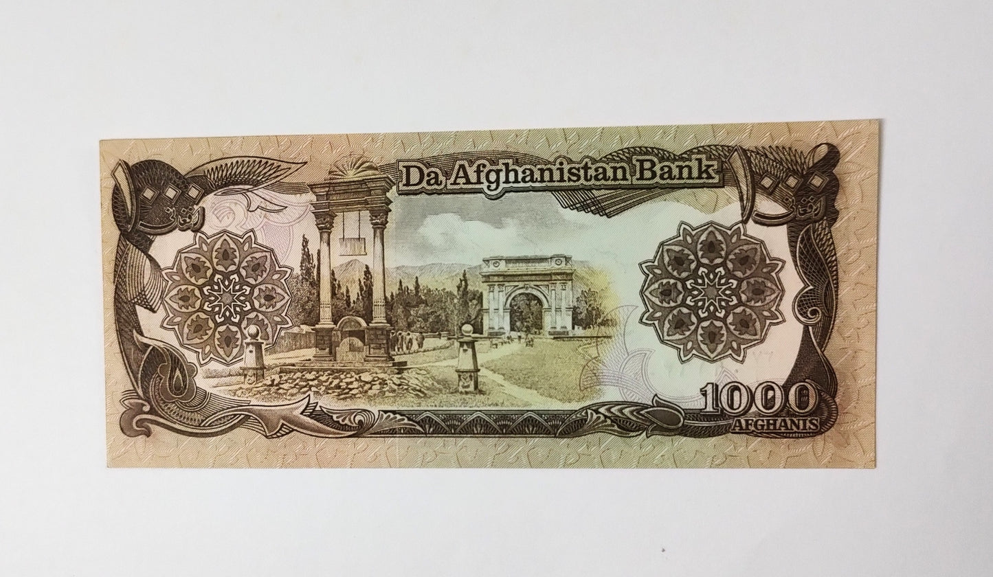 Afghanistan 1000 Afghani 1993 P61 UNC | ZealHobbieZ