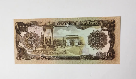 Afghanistan 1000 Afghani 1993 P61 UNC | ZealHobbieZ