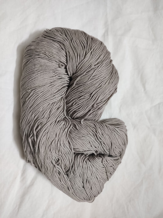 PU 4ply Cotton Yarn for Crochet/Knitting Gray-Nevada
