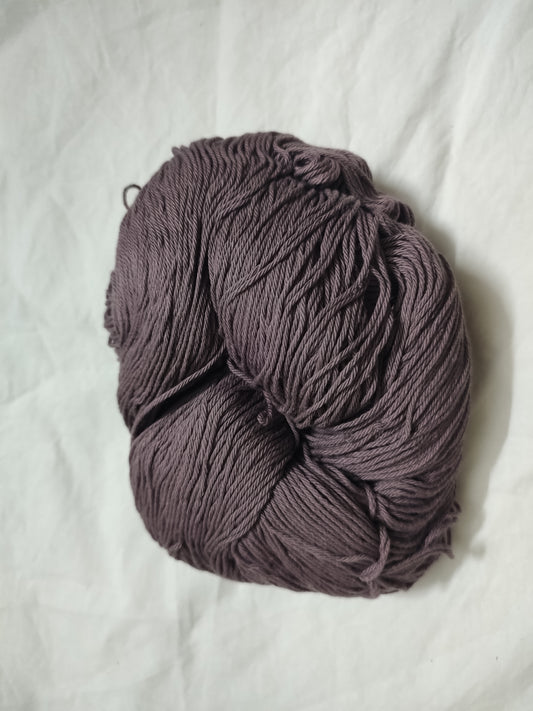 PU 4ply Cotton Yarn for Crochet/Knitting Gray-Fog