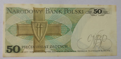 Poland 50 Zlotych UNC P142c